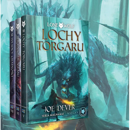 Lone Wolf: zestaw tomów 5-7 - seria Magnakai | Black Monk Games