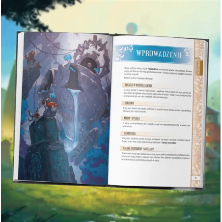 Fabula Ultima: Atlas Natural Fantasy- Ed. Ekskluzywna | Black Monk RPG