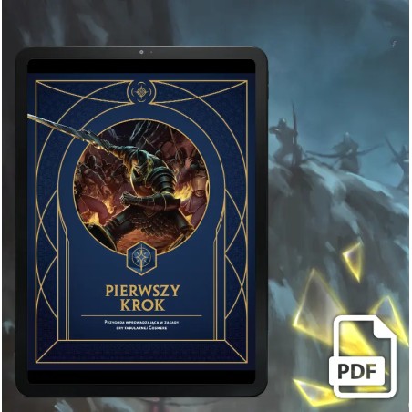 PDF Cosmere: Archiwum Burzowego Światła - Pierwszy Krok | Black Monk RPG