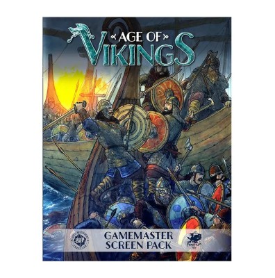 Age of Vikings: Gamemaster Screen Pack - ekran MG | Black Monk (RPG)