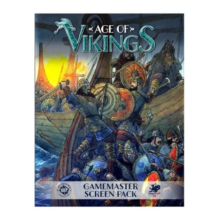 Age of Vikings: Gamemaster Screen Pack - ekran MG | Black Monk (RPG)