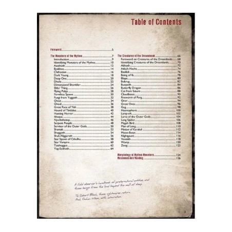 Call Of Cthulhu: Petersen's Field Guide to Lovecraftian Horrors