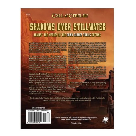 Call of Cthulhu: Down Darker Trails - Shadows over Stillwater