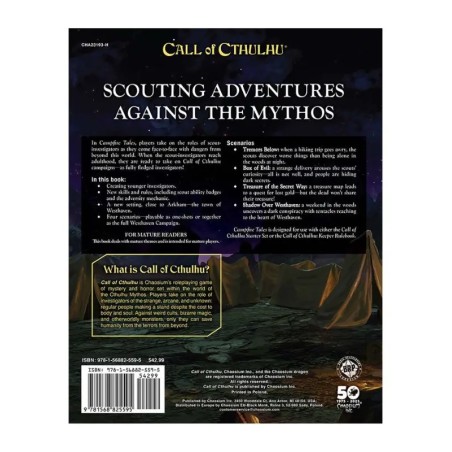 Call of Cthulhu: Campfire Tales - podręczniki RPG Zew Cthulhu