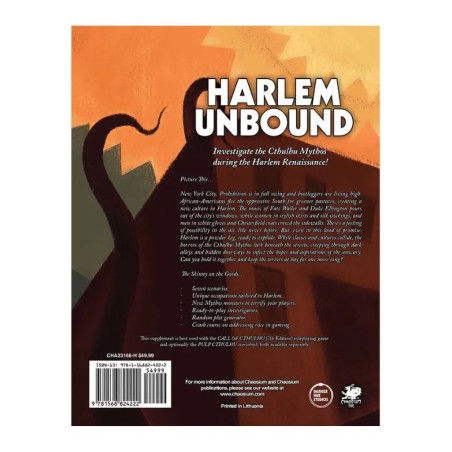 Call of Cthulhu: Harlem Unbound (2nd Edition) + PDF