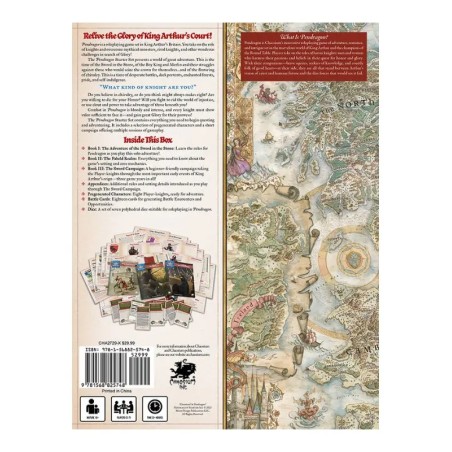 Pendragon: Starter Box Set | Oryginalny zestaw startowy RPG