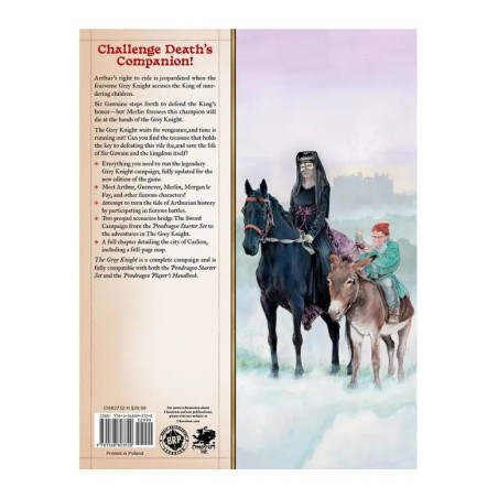 Pendragon: The Grey Knight + PDF | Black Monk -  anglojęzyczne RPG