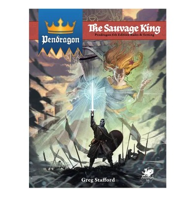 Pendragon: The Sauvage King + PDF | Black Monk -  anglojęzyczne RPG