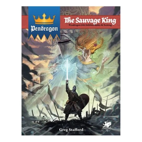 Pendragon: The Sauvage King + PDF | Black Monk -  anglojęzyczne RPG