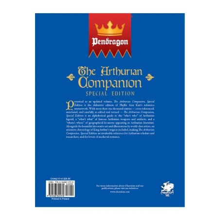 Pendragon: Arthurian Companion + PDF | Black Monk -  anglojęzyczne RPG