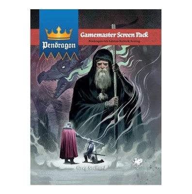 Pendragon: GameMaster Screen Pack | Black Monk (gry fabularne RPG)