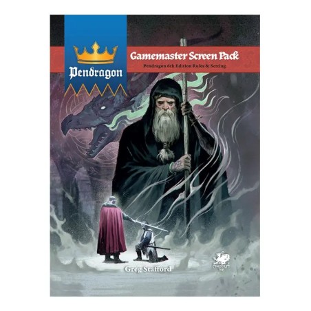 Pendragon: GameMaster Screen Pack | Black Monk (gry fabularne RPG)