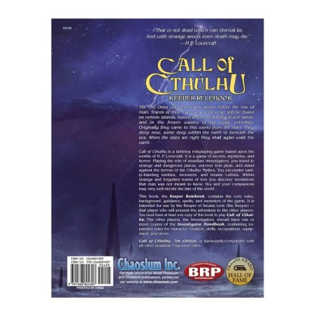 Call of Cthulhu: Keeper Rulebook - podręcznik RPG Zew Cthulhu