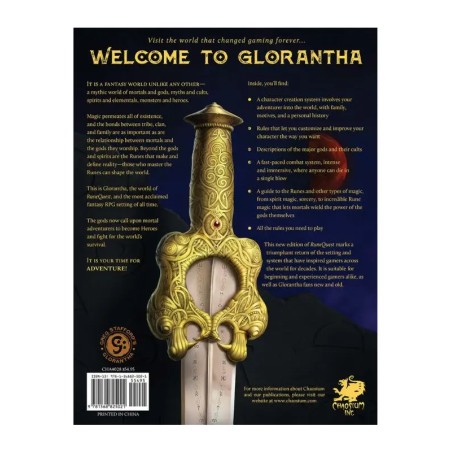 RuneQuest: Roleplaying in Glorantha Core Rulebook | Black Monk RPG