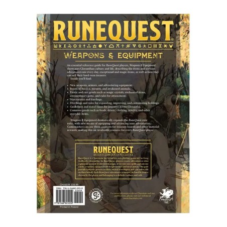 RuneQuest: Weapons & Equipment | Black Monk - anglojęzyczne RPG