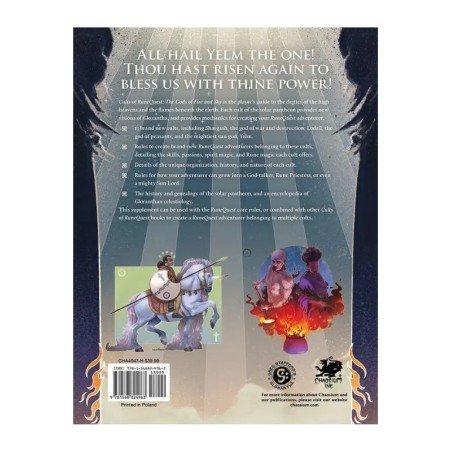 RuneQuest: Cults of RuneQuest - The Gods of Fire and Sky  | Black Monk (RPG)