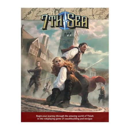 7th Sea: Core Rulebook (2nd Edition) | Black Monk (gry fabularne RPG)