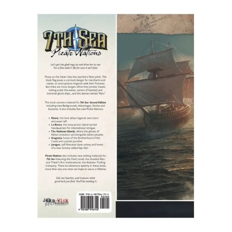 7th Sea: Pirate Nations | Black Monk - podręczniki do gier RPG