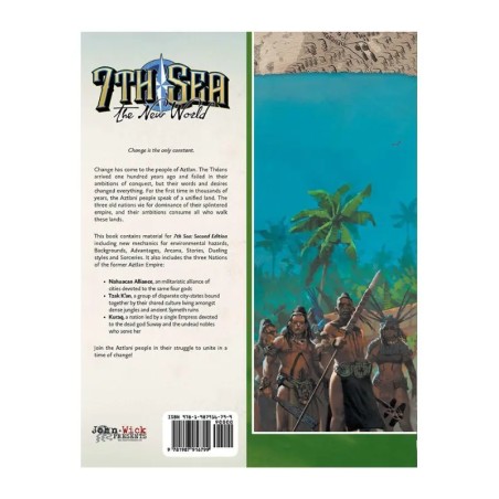 7th Sea: New World | Black Monk - podręczniki do gier RPG