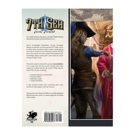 7th Sea: Secret Societies | Black Monk - podręczniki do gier RPG