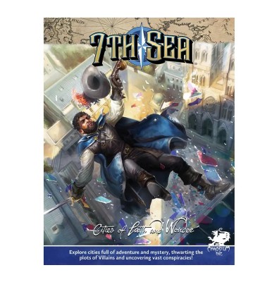 7th Sea: Cities of Faith & Wonder | Black Monk - podręczniki do gier RPG