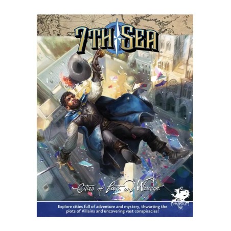 7th Sea: Cities of Faith & Wonder | Black Monk - podręczniki do gier RPG