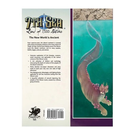 7th Sea: Land of 1000 Nations | Black Monk - podręczniki do gier RPG