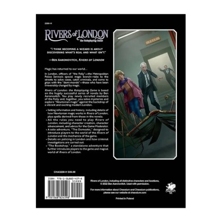Rivers of London: The Roleplaying Game | Black Monk (gry fabularne RPG)