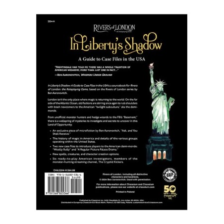 Rivers of London: In Liberty's Shadow | Black Monk (gry fabularne RPG)