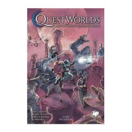 QuestWorlds: Core RuleBook | Black Monk (gry fabularne RPG)