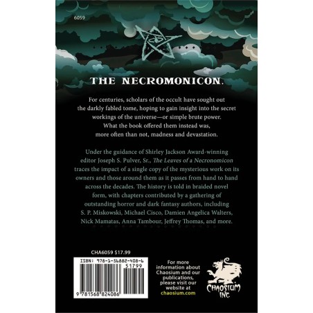 The Leaves of a Necronomicon | Black Monk Games - Cthulhu fiction