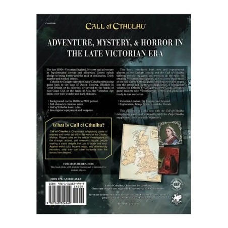 Call of Cthulhu: Cthulhu by Gaslight - Investigators' Guide | RPG