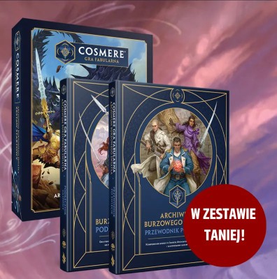 Cosmere: Archiwum Burzowego Światła - Podręcznik Główny + Przewodnik Po Świecie + Zestaw Startowy +PDF