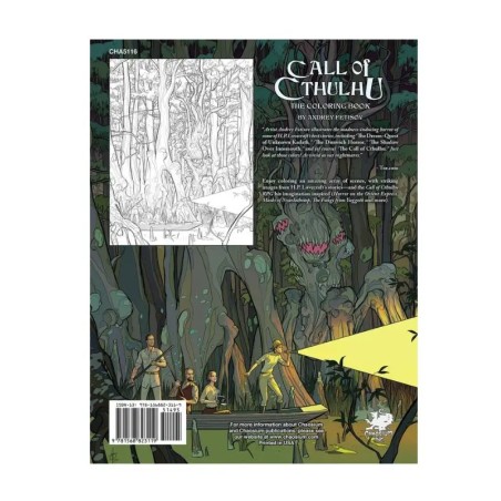 Call of Cthulhu: The Coloring Book - kolorowanka Zew Cthulhu