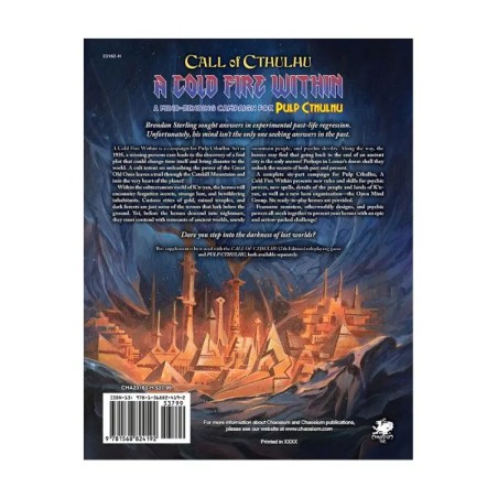 Call of Cthulhu: Pulp Cthulhu - A Cold Fire Within | Black Monk
