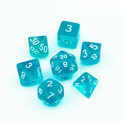 Zestaw Kości - Kryształowe - Spojrzenie Upiora - Black Monk: Gry Fabularne (RPG)!