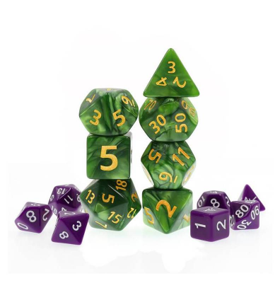 Zestaw Kości - JUMBO - Tajemnicza Głębina - Black Monk: Gry Fabularne (RPG)!