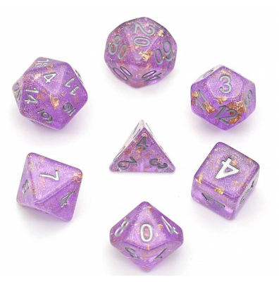 Zestaw Kości - Brokatowe - Kupiecki Napiwek - Black Monk: Gry Fabularne (RPG)!