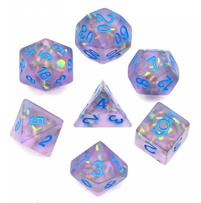 Zestaw Kości - Brokatowe - Podmorska Perełka - Black Monk: Gry Fabularne (RPG)!