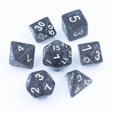 Zestaw Kości - Brokatowe - Gwiezdny Pył - Black Monk: Gry Fabularne (RPG)!