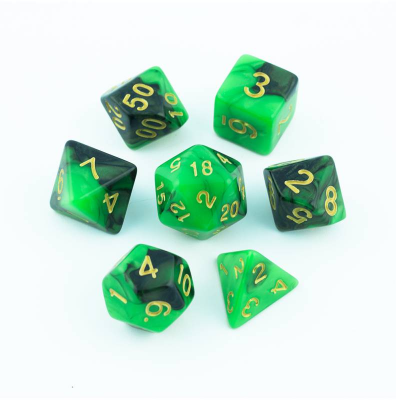 Zestaw Kości - Dwukolorowe - Nieudany Wywar