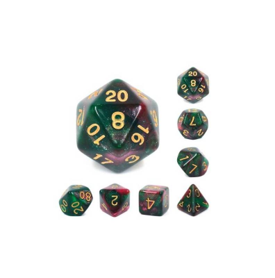 Zestaw Kości - Galaktyczne - Trująca melasa - Black Monk: Gry Fabularne (RPG)!