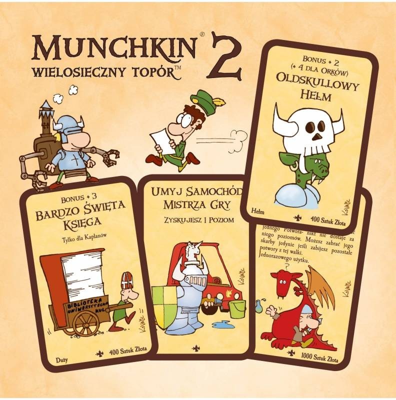 Munchkin 2 - Wielosieczny Topór