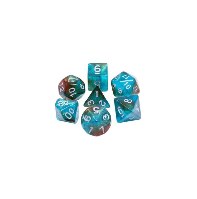 Zestaw Kości - Galaktyczne - Piaski Siedmiu Mórz - Black Monk: Gry Fabularne (RPG)!