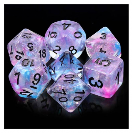 Zestaw Kości - Abyss - Żarcik Kosmonaucik - Black Monk: Gry Fabularne (RPG)!