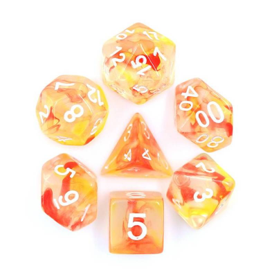 Zestaw Kości - Abyss - Wybuch Wściekłości - Black Monk: Gry Fabularne (RPG)!