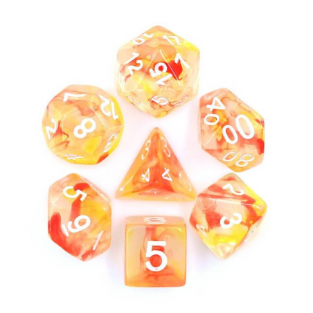 Zestaw Kości - Abyss - Wybuch Wściekłości - Black Monk: Gry Fabularne (RPG)!