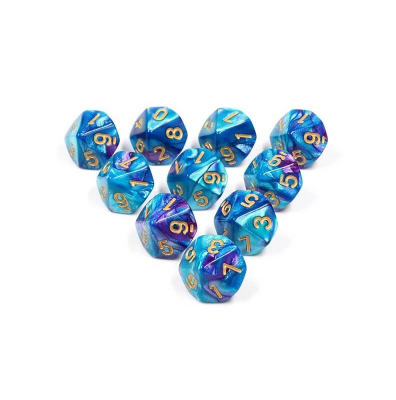 Kości K10 - Fantazja Czarodzieja - Black Monk: Gry Fabularne (RPG)!