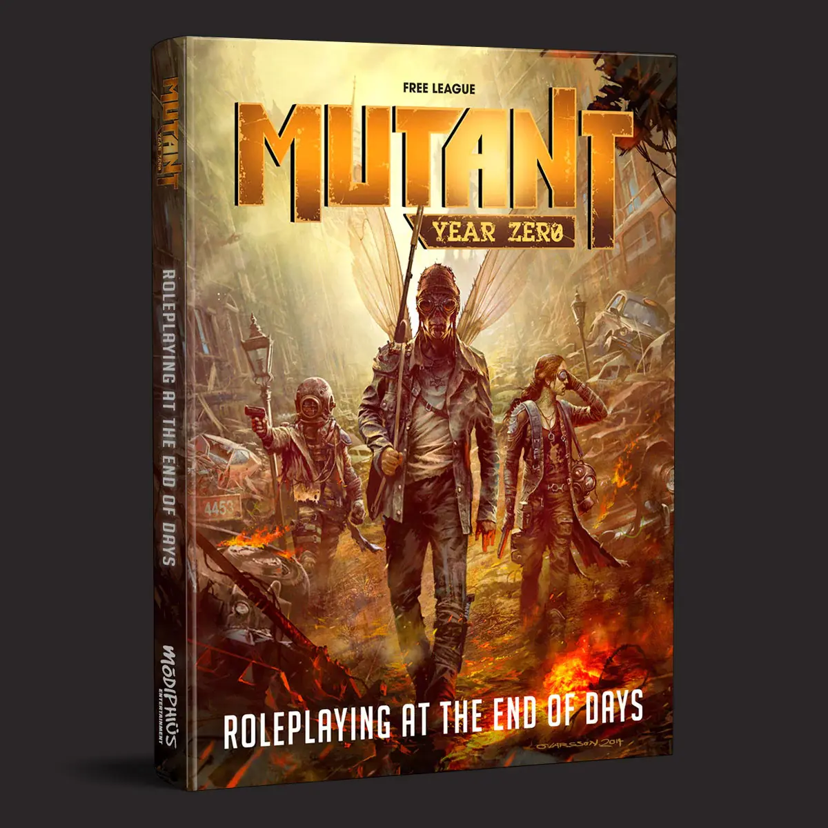 Cover of Mutant Year Zero gamebook 