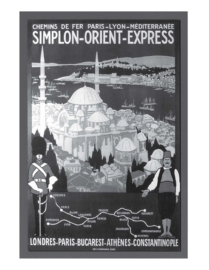 Ilustracja z podręcznika Horror On The Orient Express RPG
